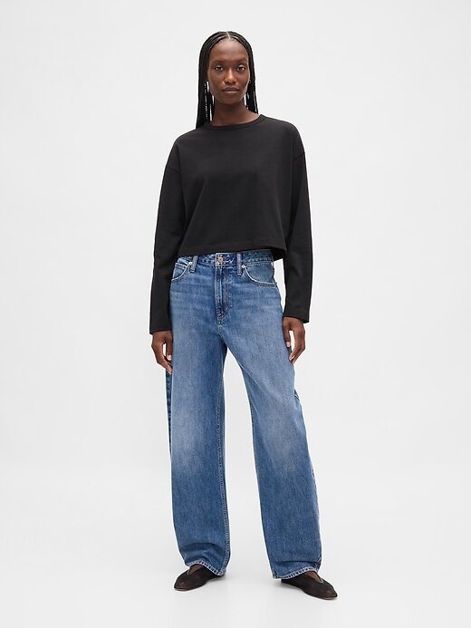 Tricou VintageSoft Heavyweight Crop din bumbac organic Tricou VintageSoft Heavyweight Crop din bumbac organic