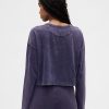 Tricou VintageSoft Heavyweight Crop din bumbac organic