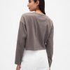 Tricou VintageSoft Heavyweight Crop din bumbac organic