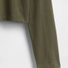 Tricou VintageSoft Heavyweight Crop din bumbac organic