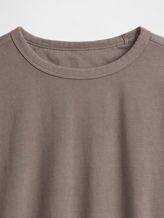 Tricou VintageSoft Heavyweight Crop din bumbac organic