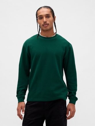 Tricou Waffle Crew