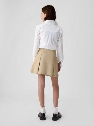 Uniformă pentru copii, plisată, kaki