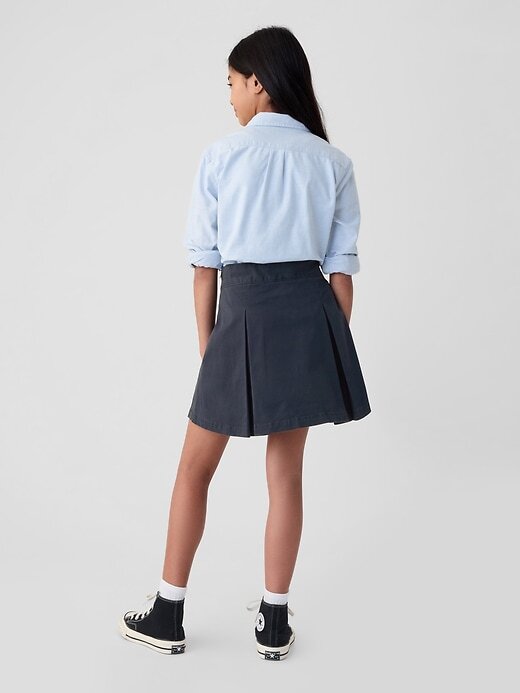 Uniformă pentru copii, plisată, kaki Uniformă pentru copii, plisată, kaki