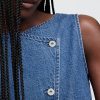 Vestă asimetrică denim Vestă asimetrică denim