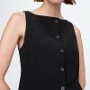 Vestă Crop BiStretch Boatneck