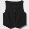 Vestă Crop BiStretch Boatneck