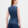 Vestă cu paragate UltraSoft Denim