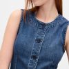 Vestă cu paragate UltraSoft Denim