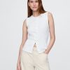 Vestă modernă cardigan cu coaste Vestă modernă cardigan cu coaste