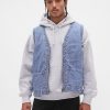 Vesta utilitar din denim grea